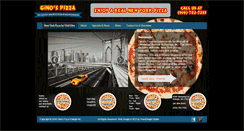 Desktop Screenshot of ginospizzaraleigh.com